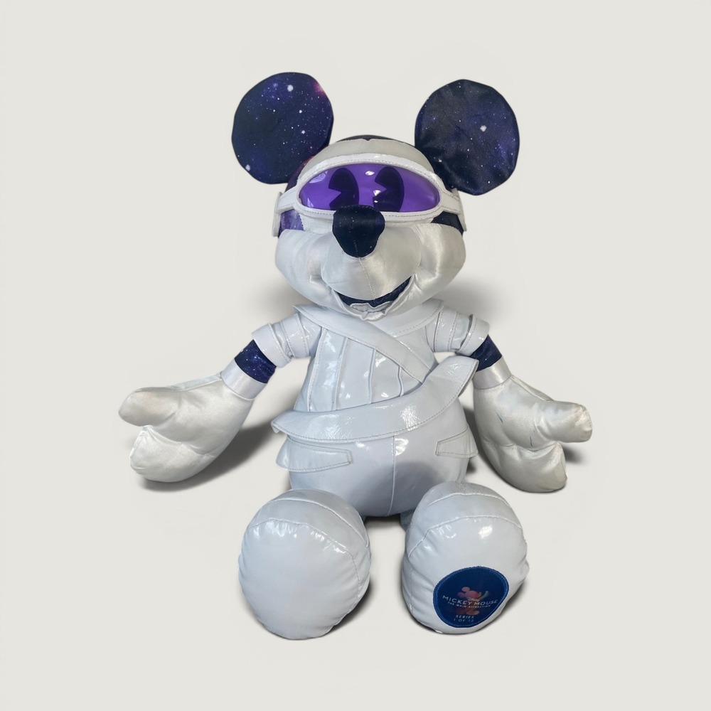 Disney Mickey Main Attraction Plush Space Mountain 1/12 Parks 50th Astronaut Toy